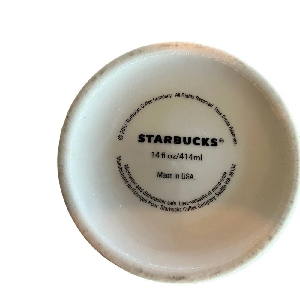 Starbucks 2013 Coffee Mug 14 fl oz